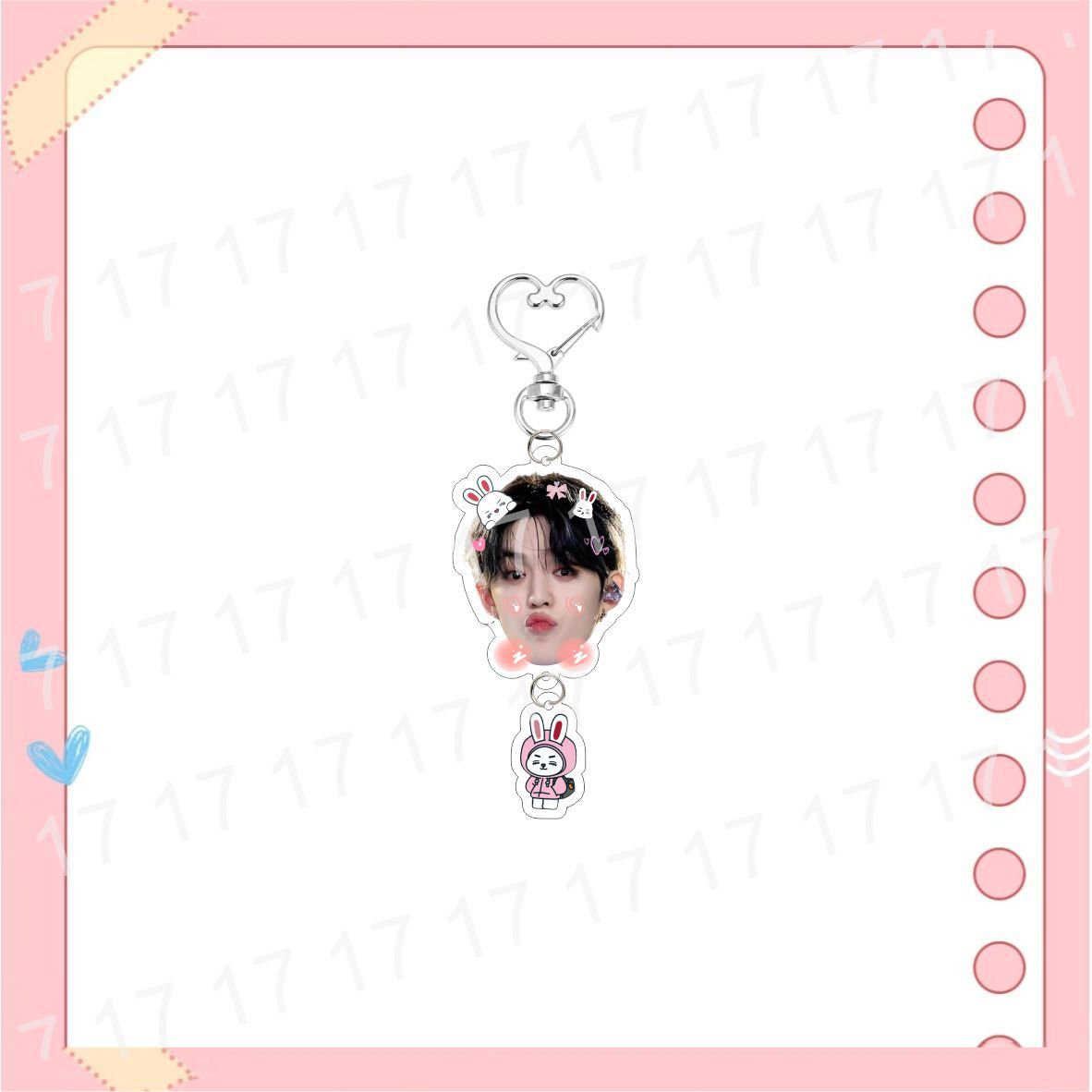 SVT New 2026 Cute Head Keychain Accessories
