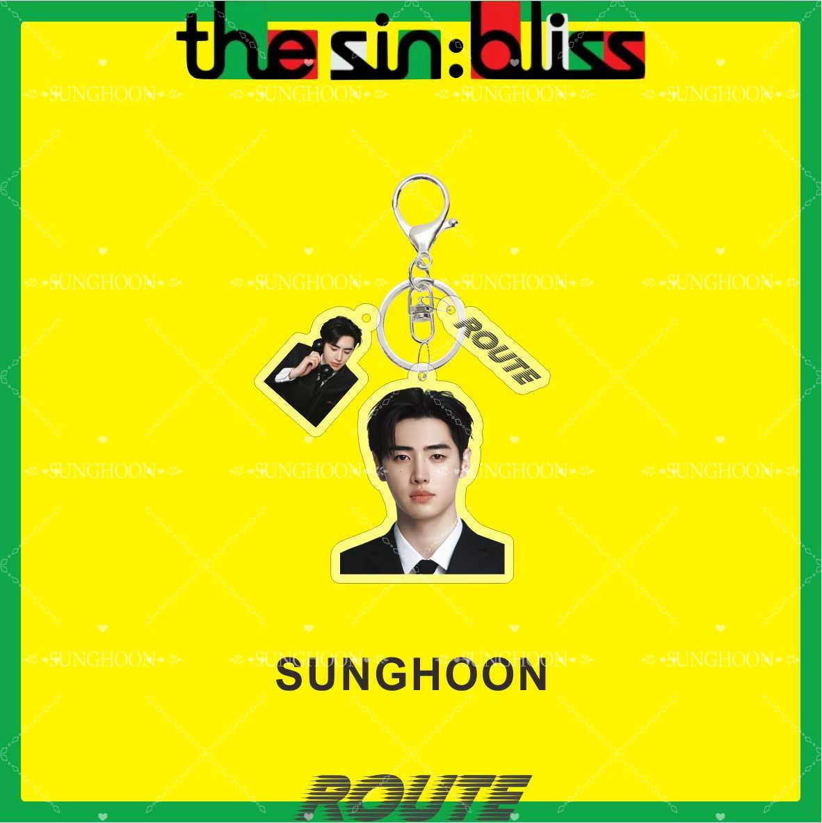 Enyhpen The Sin Bliss Route 2026 Keychain Accessories