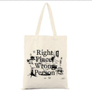 Bangtan RM Right Place Wrong Person Tote Bag