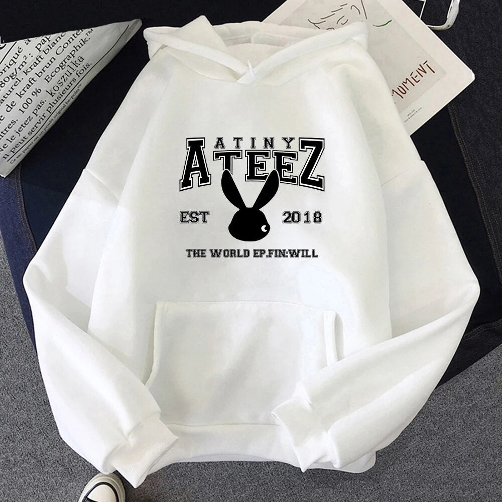Ateez New Album The World EP Fin. Will Hoodie Sweatshirt