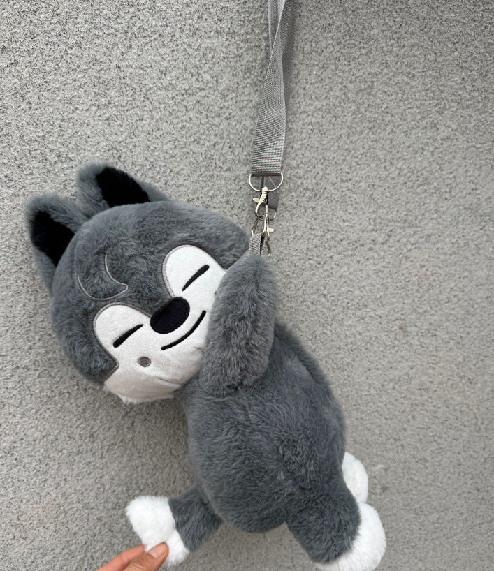 Stray Kids SKZOO New Plush Sling Bag 2026