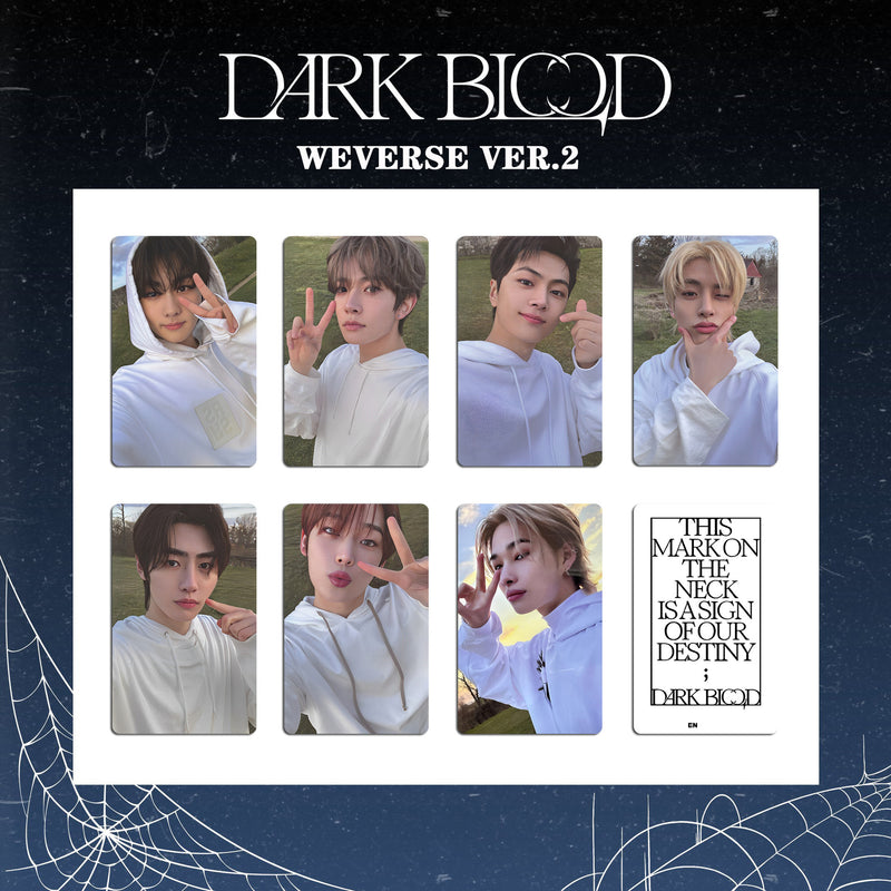 Enhypen Dark Blood Photocards