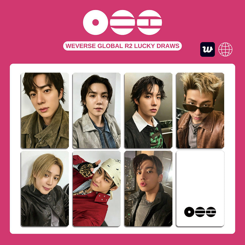 Bangtan Boys Weverse R2 Global Photocards Collection