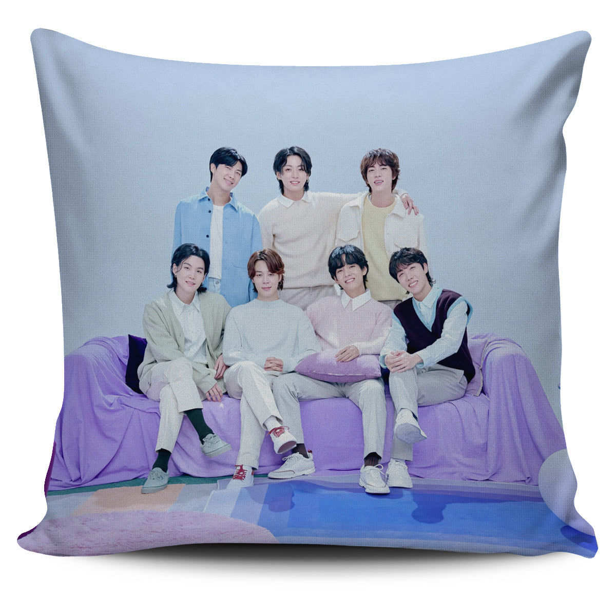 Bangtan Boys 10th Anniversary Pillowcase