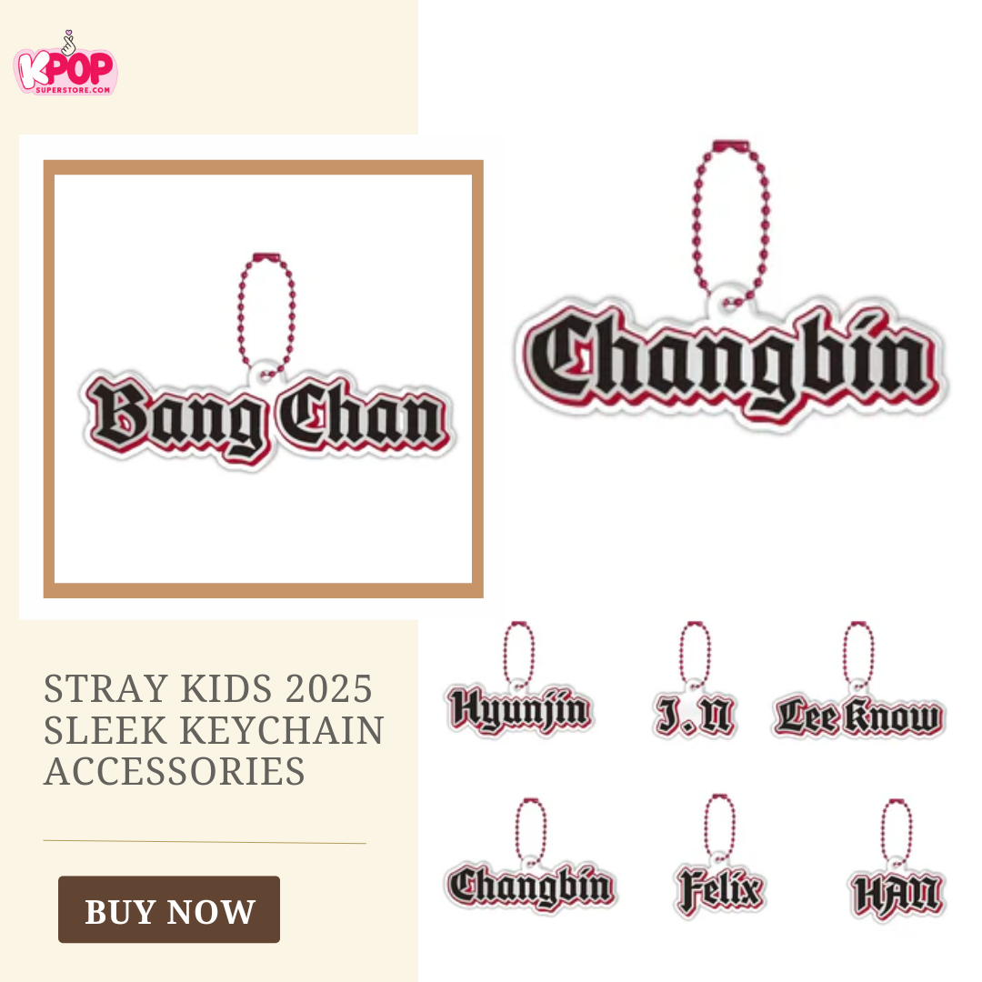 Stray Kids 2025 Sleek Keychain Accessories