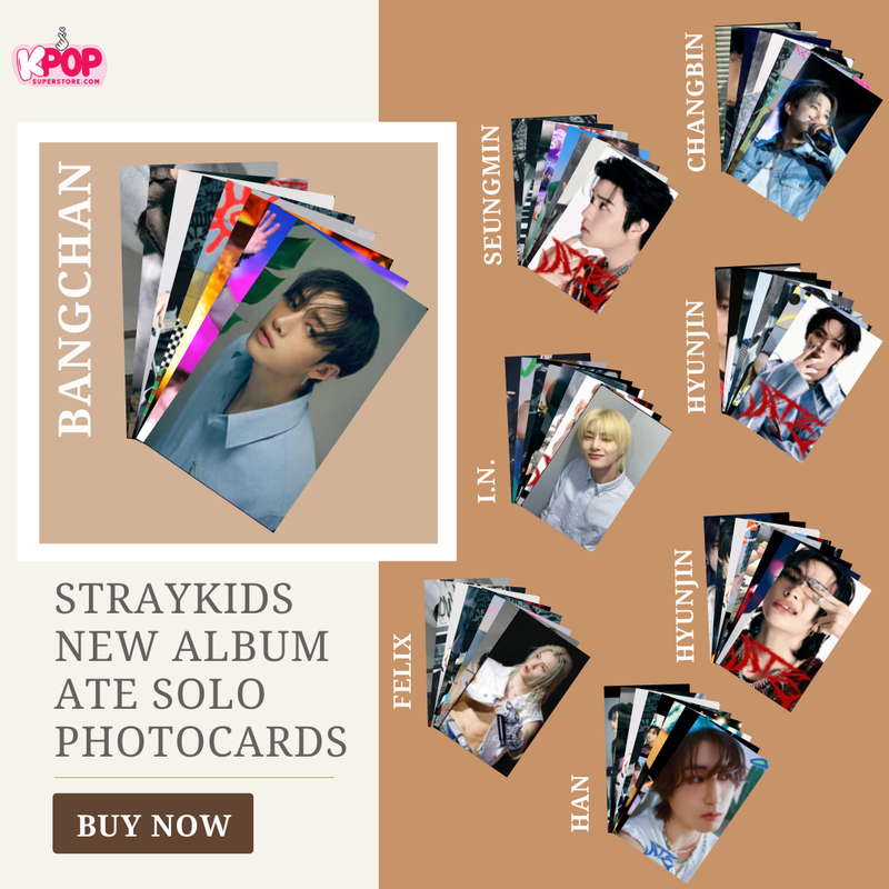 Straykids New Album ATE Solo Photocards