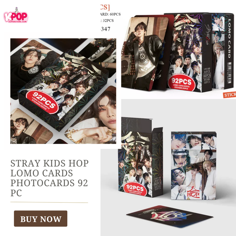 Stray Kids HOP Lomo Cards Photocards 92 pc