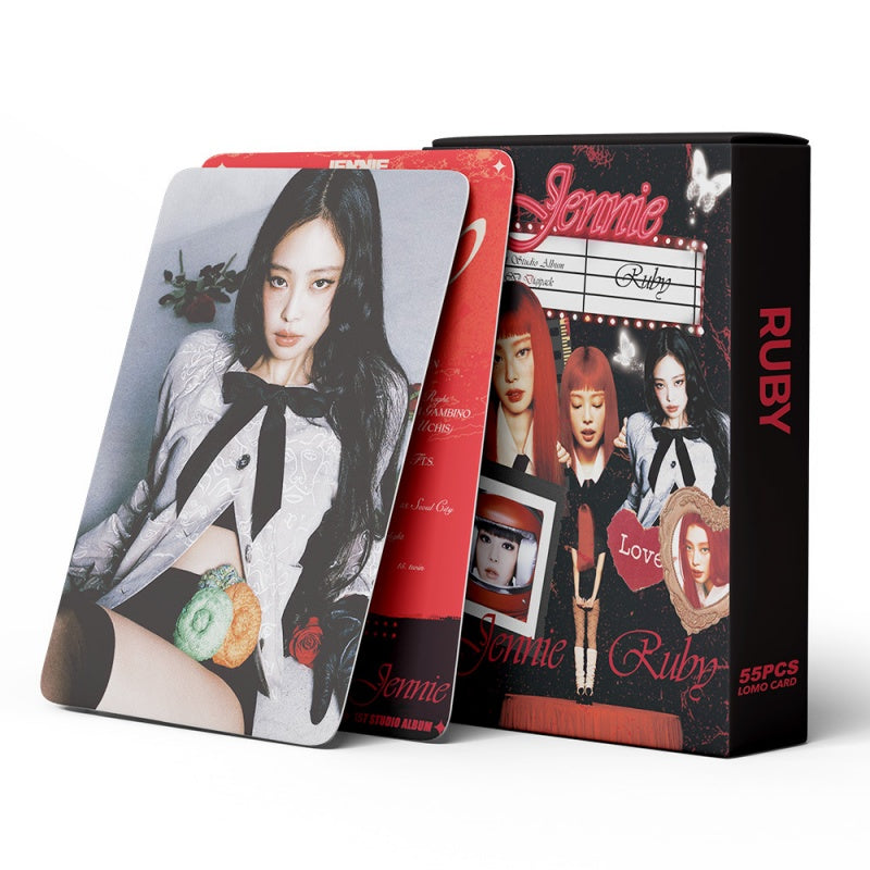 Blackpink Jennie Ruby Lomo Card