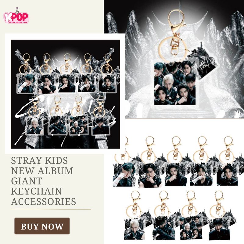 Stray Kids New Album GIANT Keychain Accessories