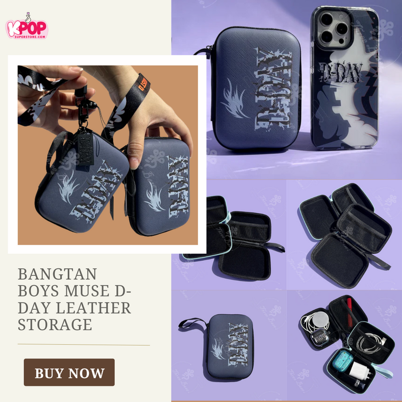 Bangtan Boys Muse D-Day Leather Storage