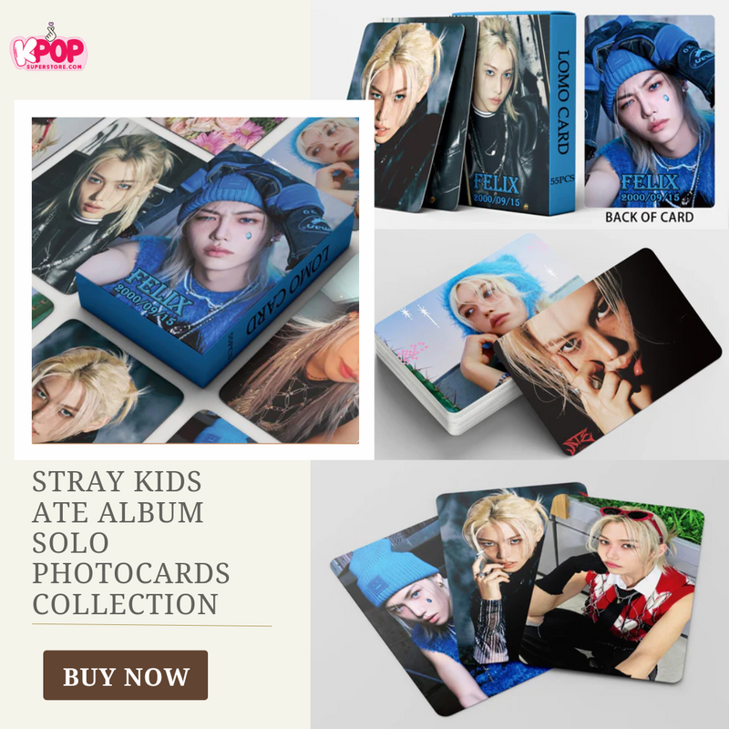 Stray Kids ATE Album Solo Photocards Collection