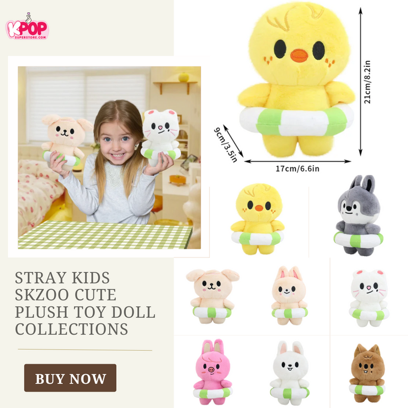 Stray Kids Skzoo Cute Plush Toy Doll Collections