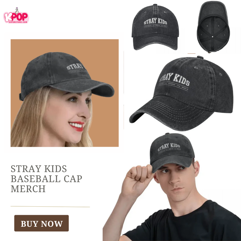 Stray Kids Baseball Cap Merch