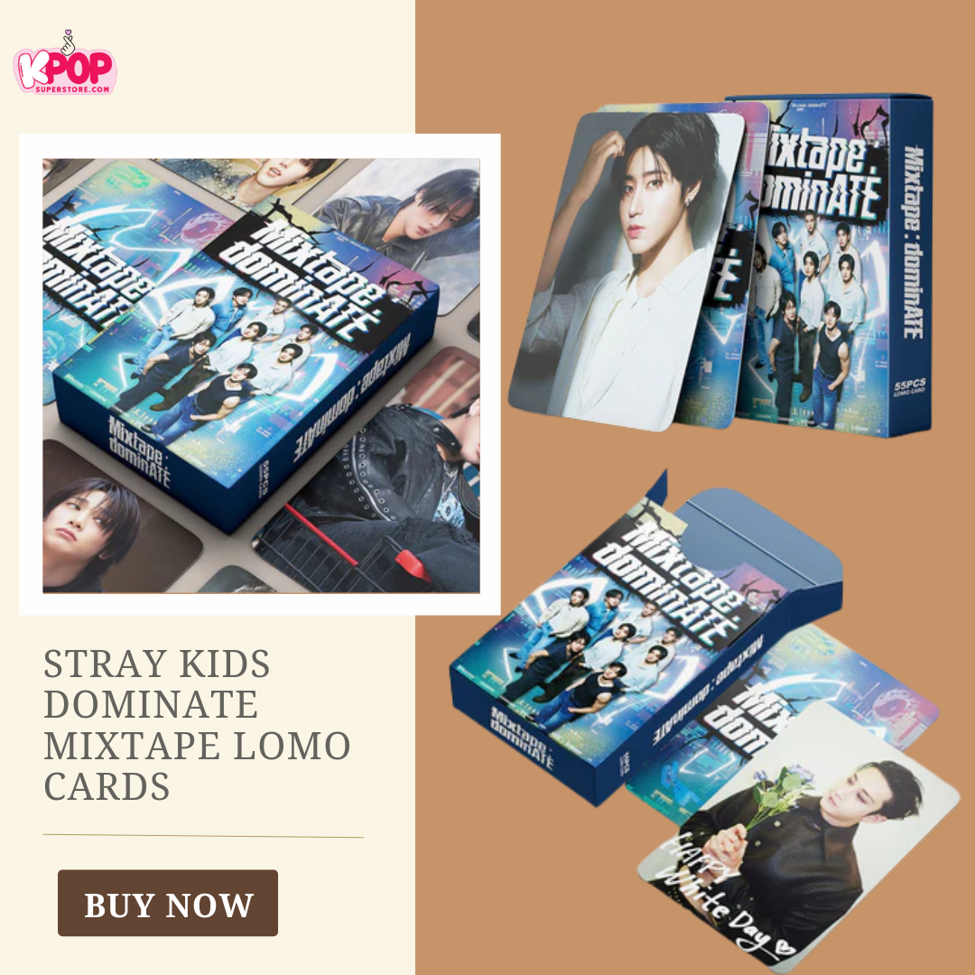 Stray Kids DominATE Mixtape Lomo Cards