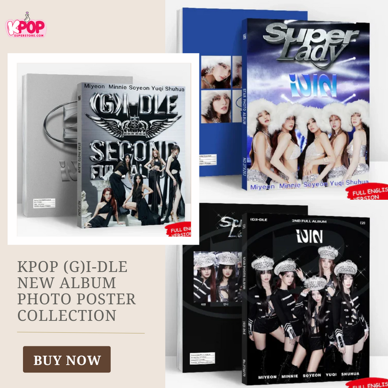 Kpop (G)I-DLE New Album Photo Poster Collection