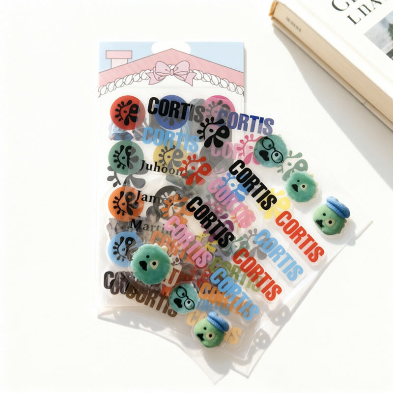CORTIS Cute Sticker Accessories