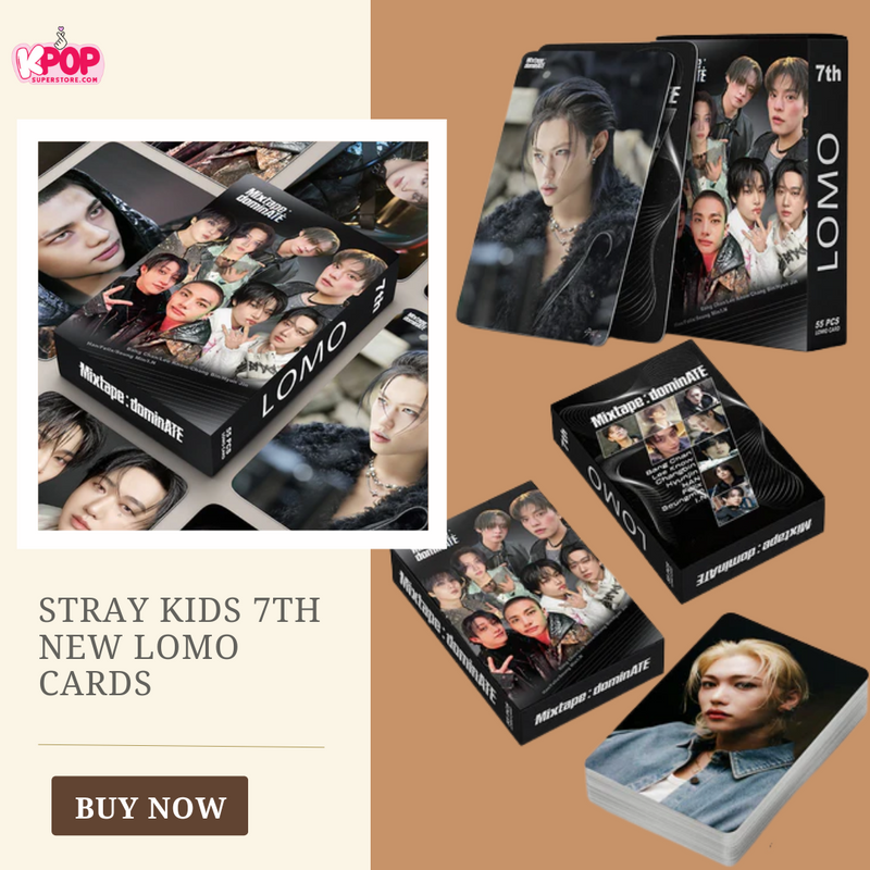 Stray Kids 7th New Lomo Cards