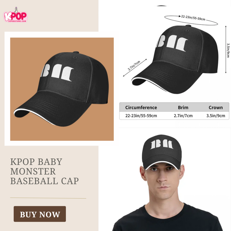 KPOP Baby Monster Baseball Cap