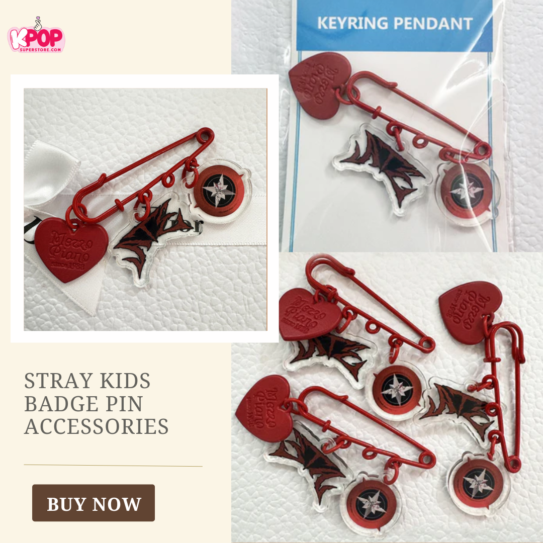Stray Kids Badge Pin Accessories