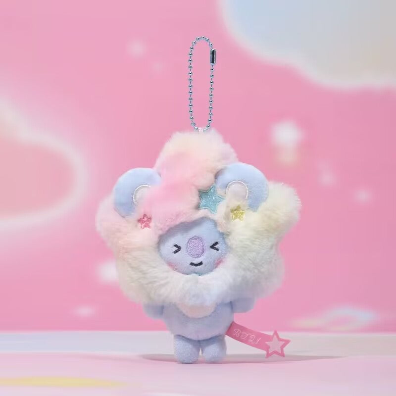 Bangtan 21 BT21 Galaxy Series Plush Keychain Accessories