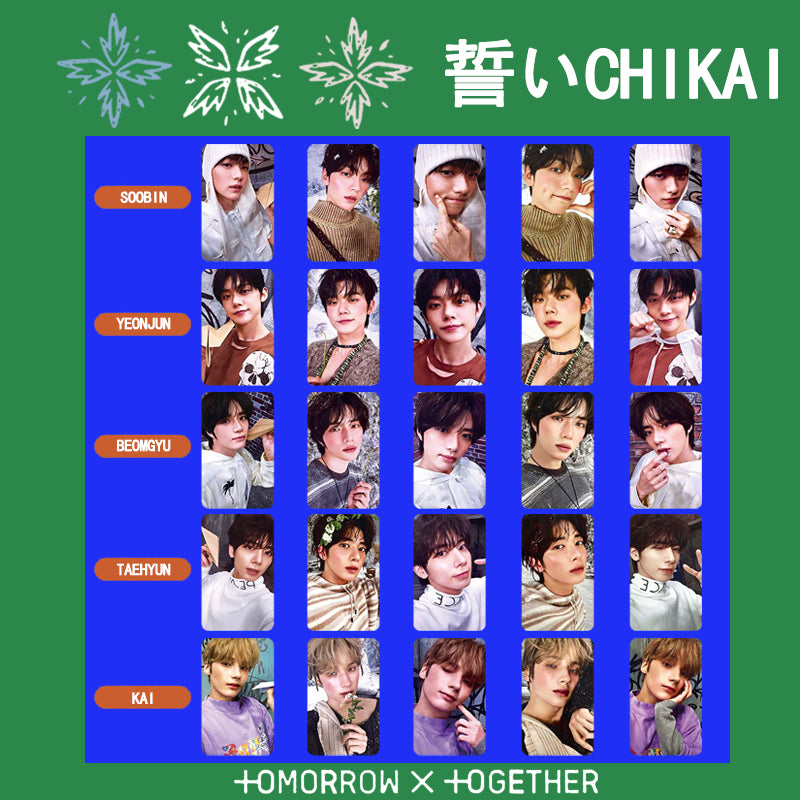 TXT CHIKAI Photocards