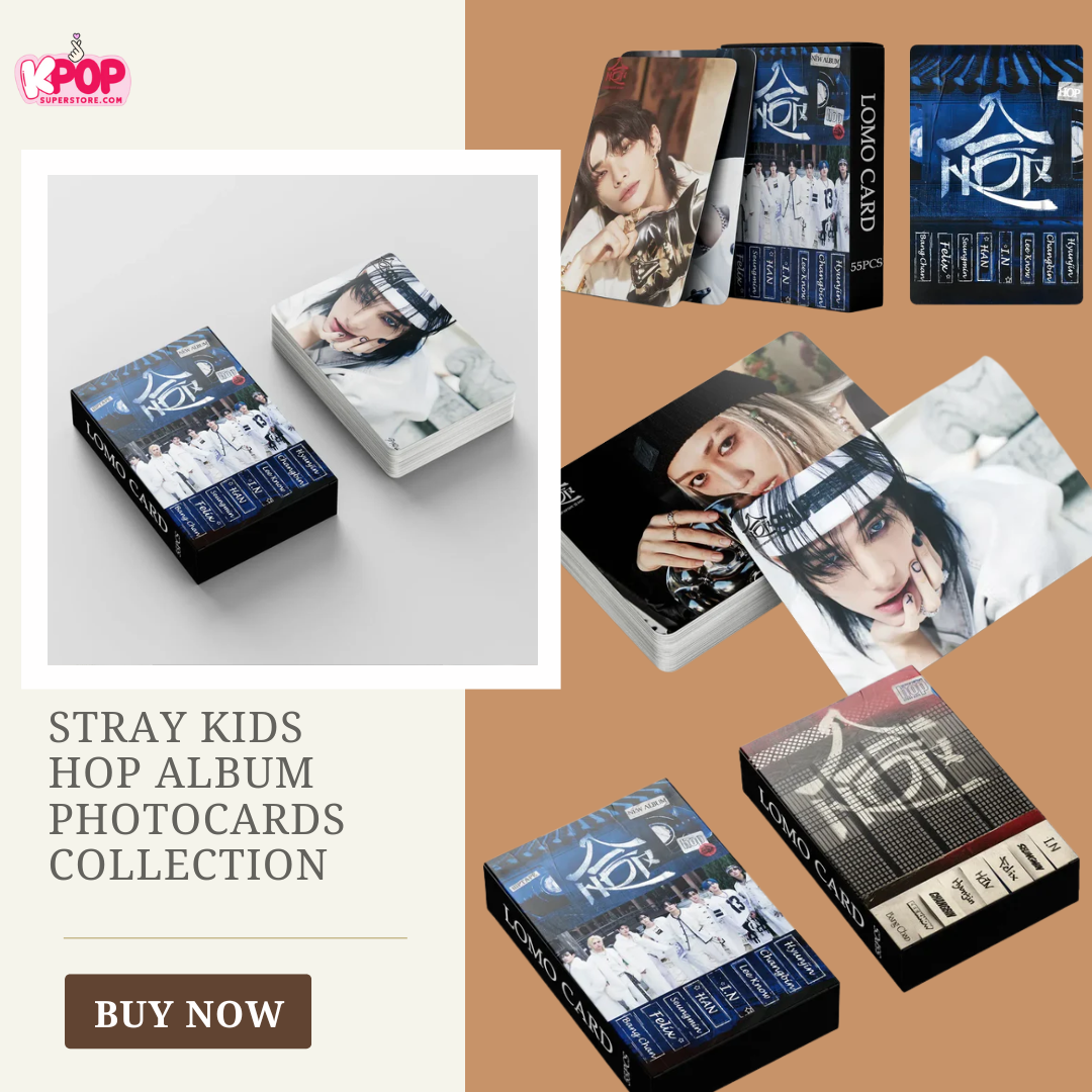 Stray Kids HOP Album Photocards Collection