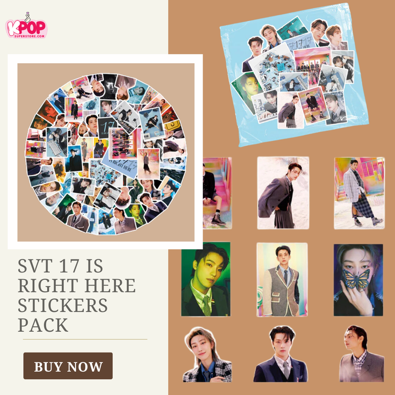 SVT 17 IS RIGHT Here Stickers Pack