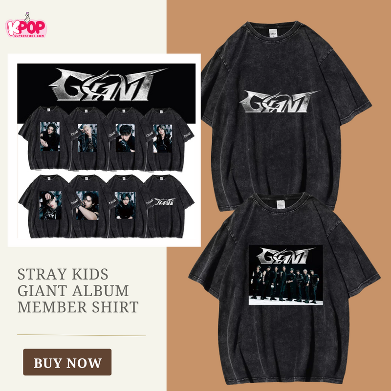 Stray Kids GIANT Album Member Shirt