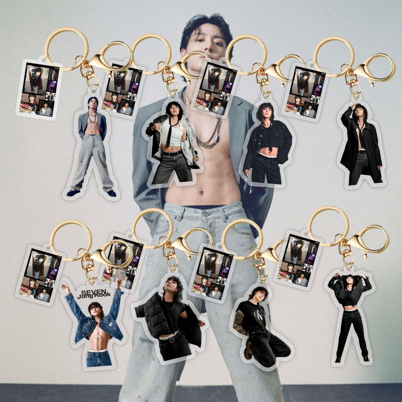 Bangtan JK Golden New Keychain