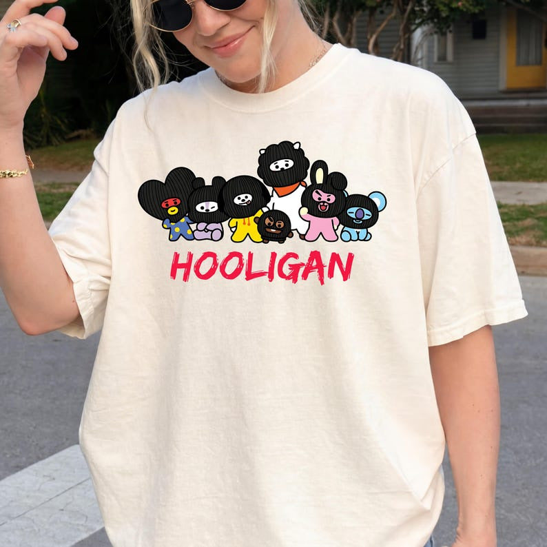 Bangtan Boys Hooligan Shirt Merch