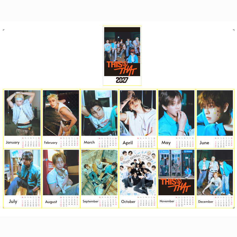 Stray Kids This & That 2027 Calendar Merch