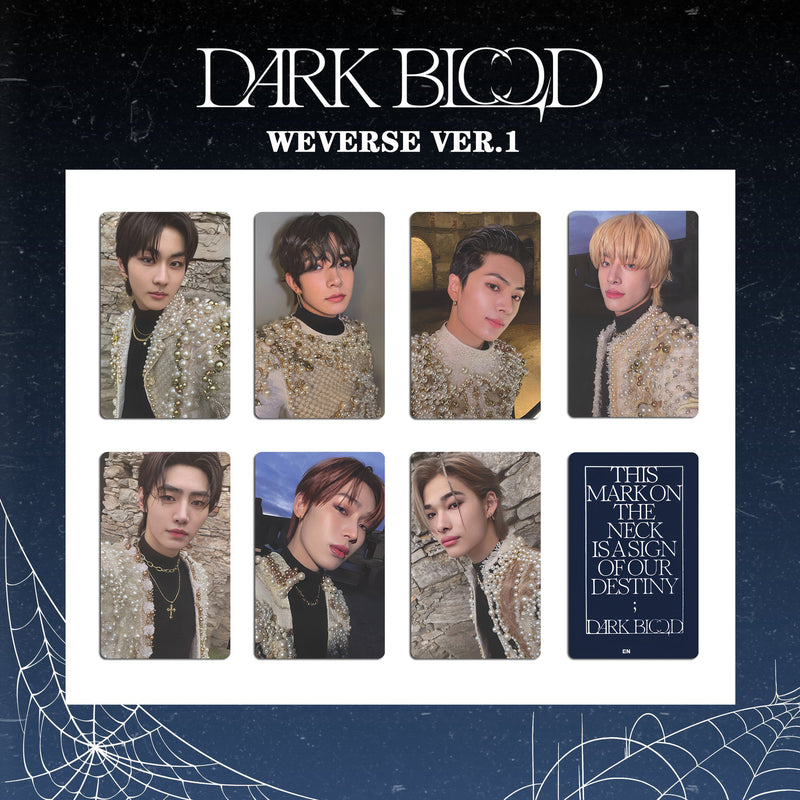 Enhypen Dark Blood Photocards