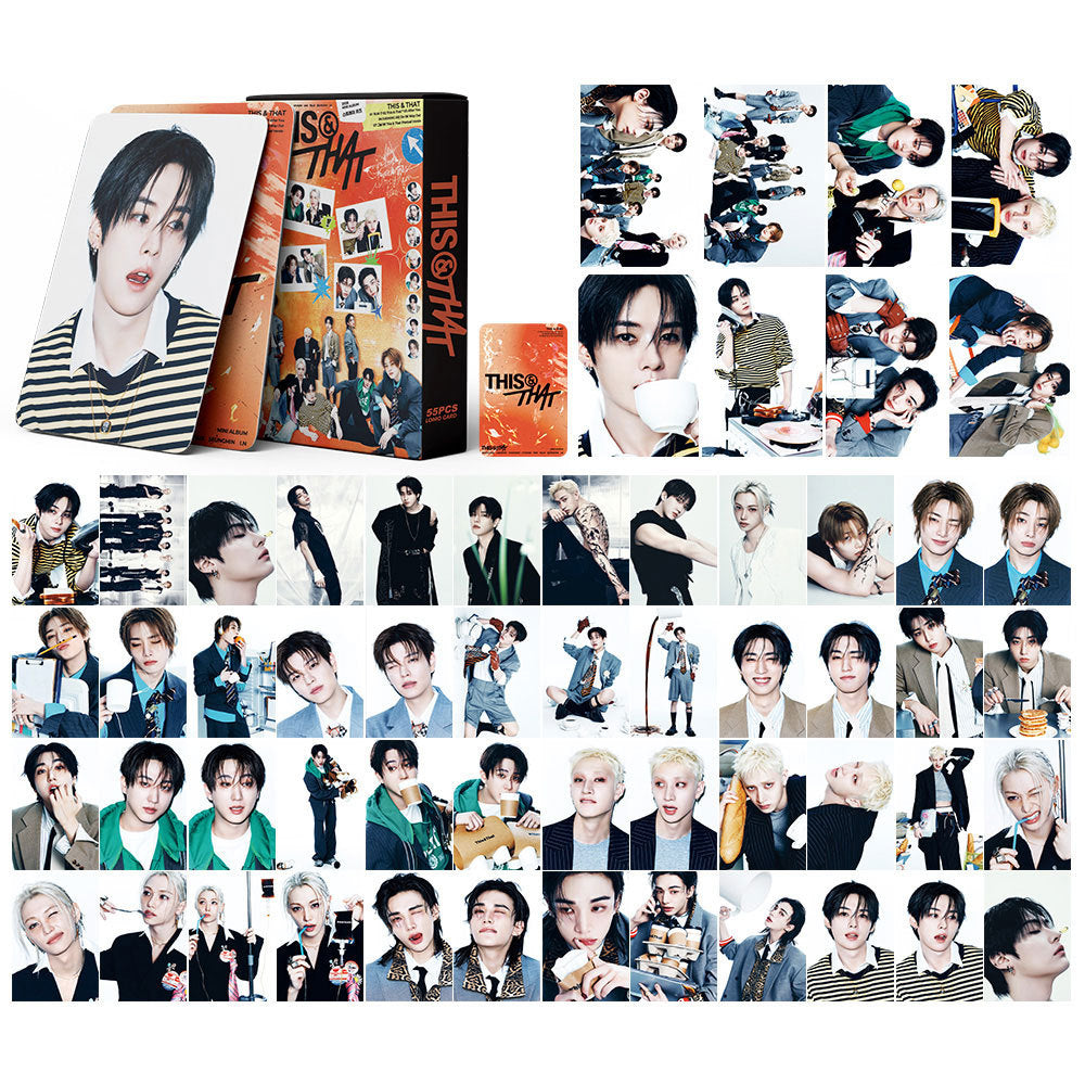 Stray Kids This & That Lomo Cards Collection