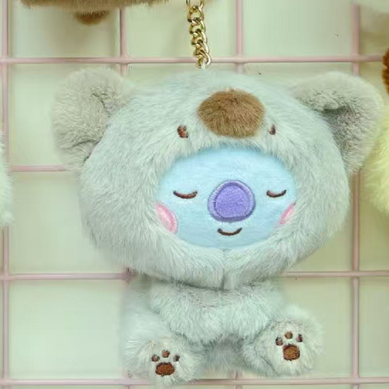 Bangtan 21 Mini Plush Keychain Cute Accessories