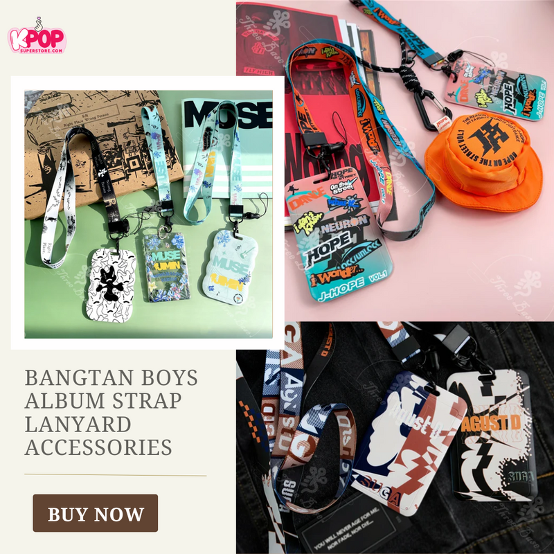 Bangtan Boys album Strap Lanyard Accessories