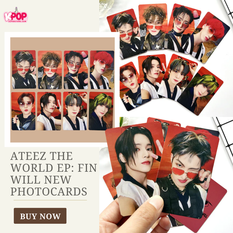 ATEEZ The World Ep: Fin Will New Photocards