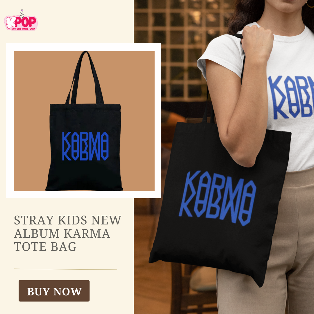 Stray Kids New Album KARMA Tote Bag