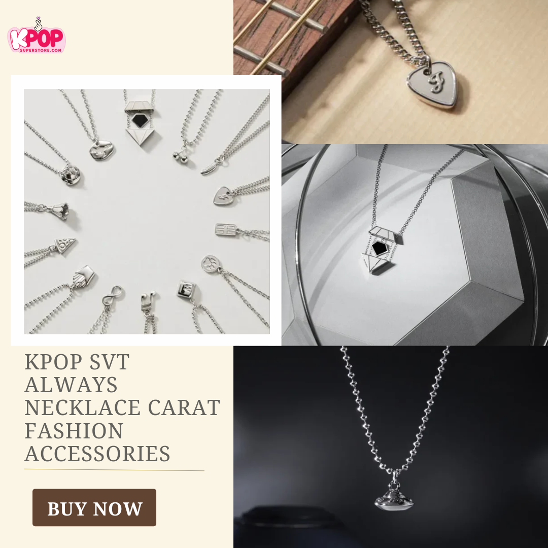 KPOP SVT Always Necklace Carat Fashion Accessories