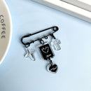 Enhypen Pin Keychain Badge