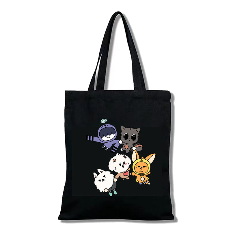 TXT Cartoon Cute Tote Bags