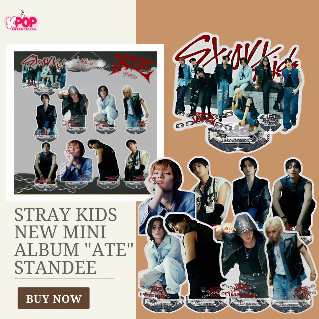 Stray kids New Mini Album "ATE" Standee