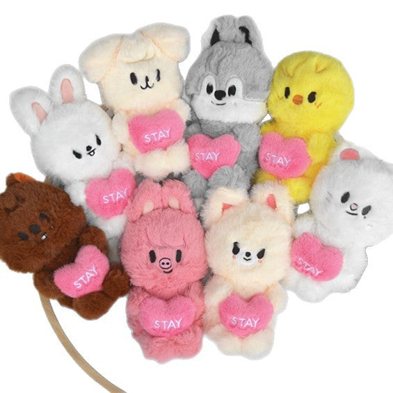 Stray Kids Plush Doll Stay in my Little House Keychain