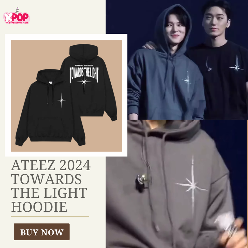 KPOP ATEEZ 2024 TOWARDS THE LIGHT Hoodie