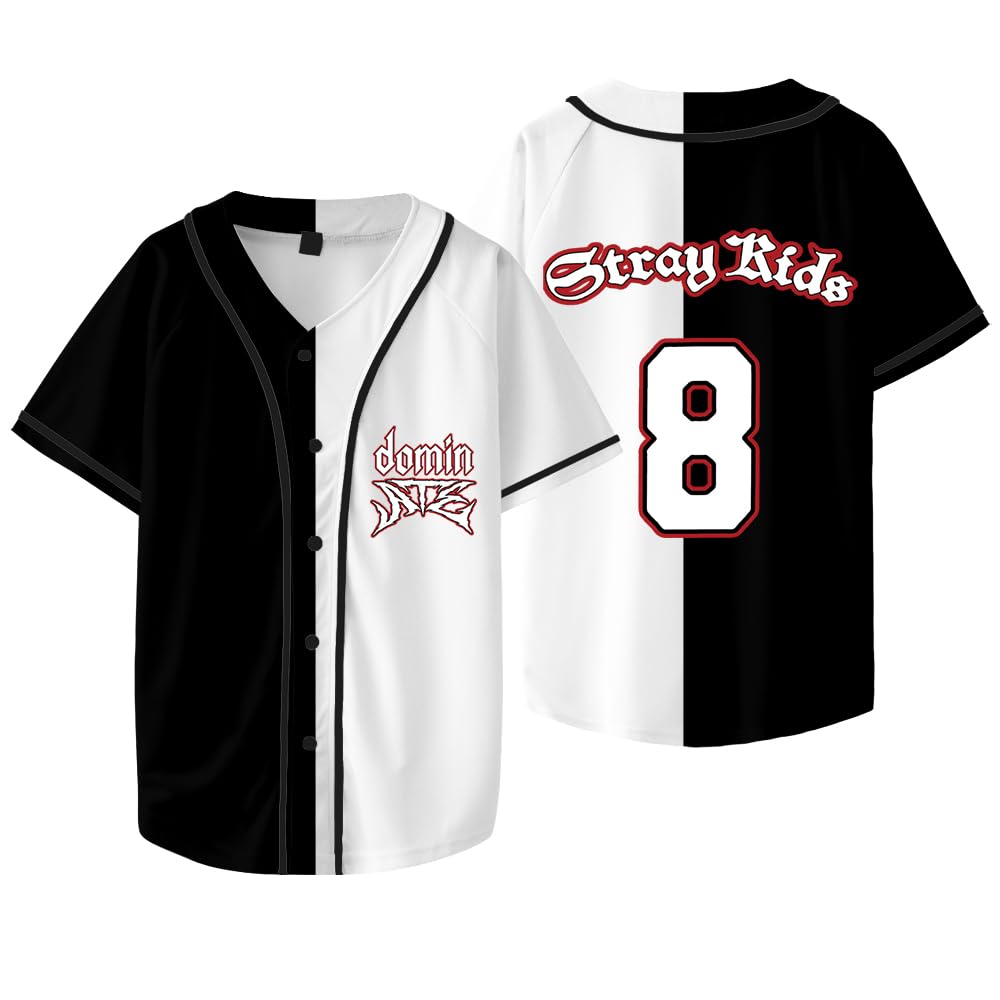 Stray Kids Baseball Shirt New Merch