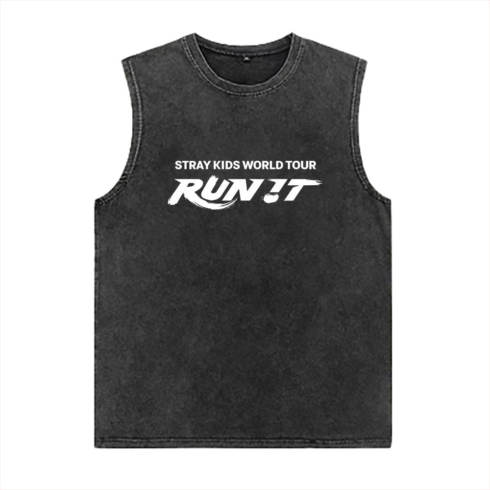 Stray Kids Run It 2026 New Album Tank Top