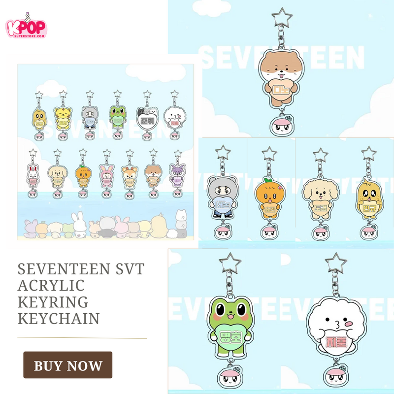 Seventeen SVT Acrylic Keyring Keychain