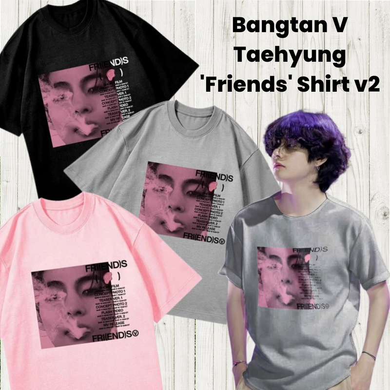 Bangtan V Taehyung 'Friends' Shirt v2