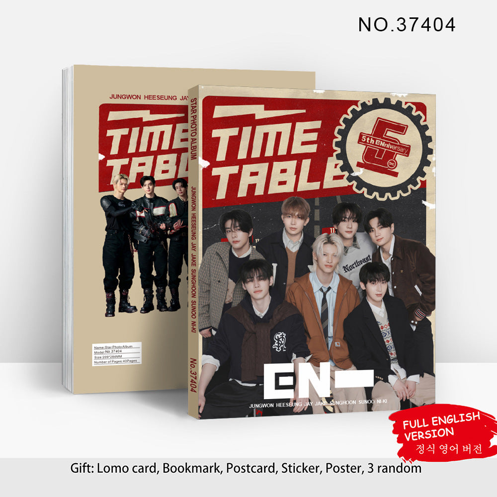 Enhypen 5th Anniversary Photobook Magazine