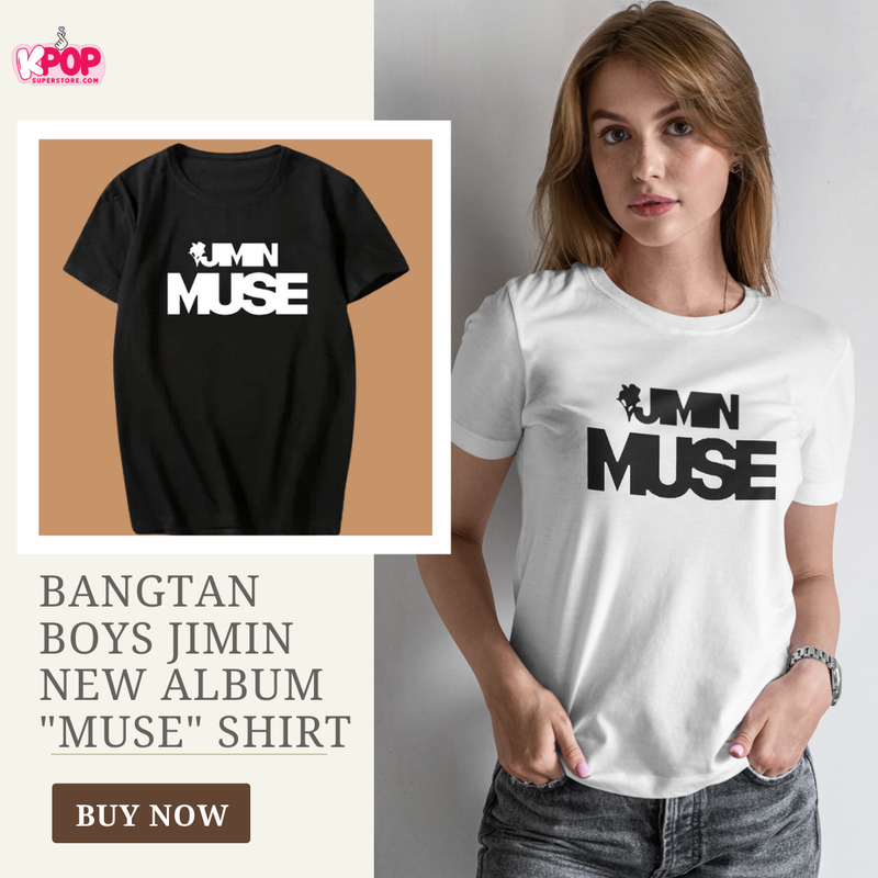 Bangtan Boys Jimin New Album "MUSE" Shirt