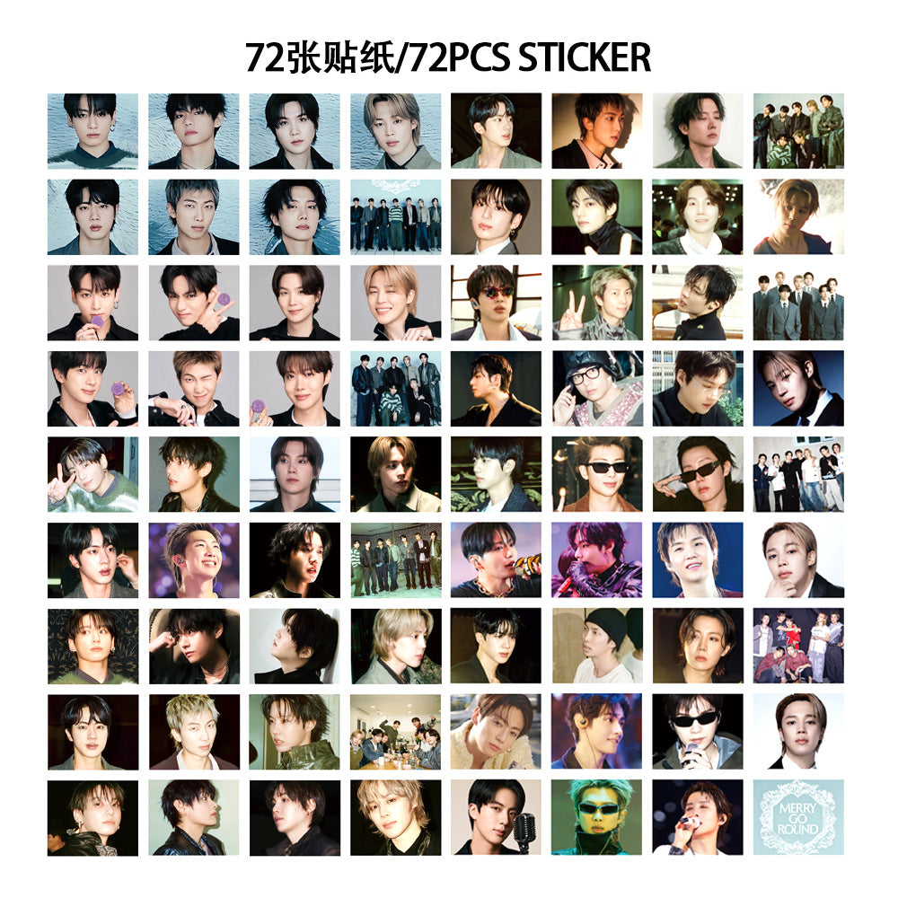 Bangtan Boys Merry Go Round Lomo Card Collection